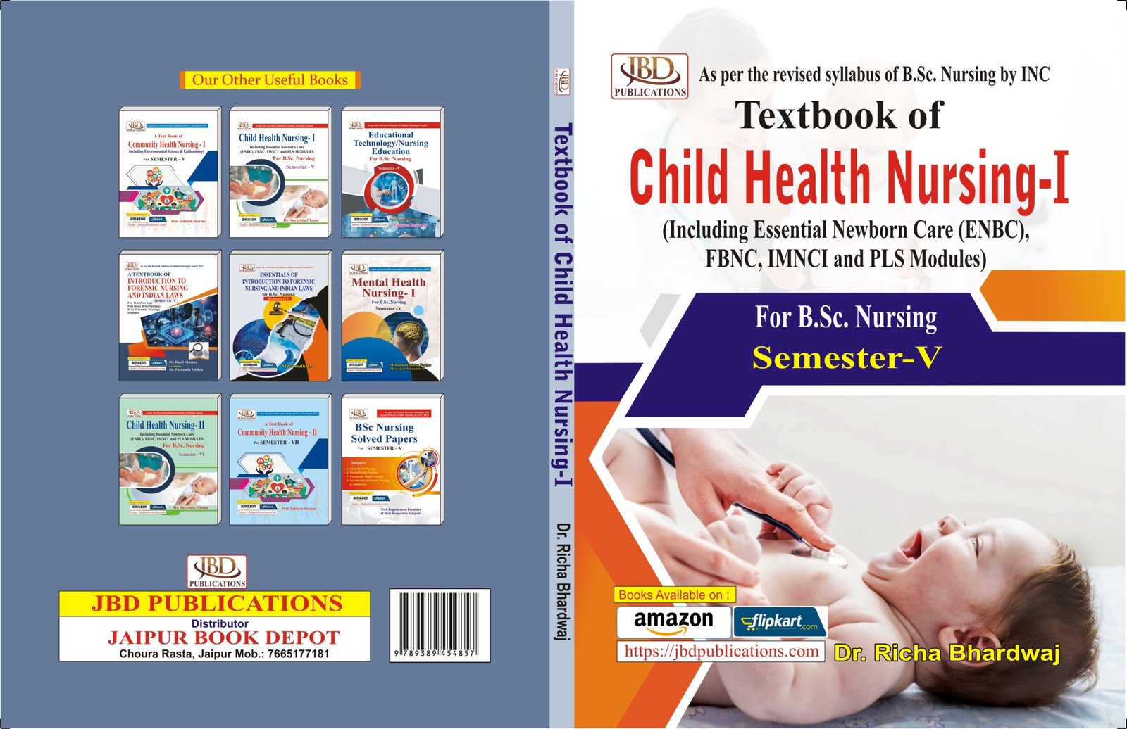 Child Health Nursing -I semester-V cover - Copy