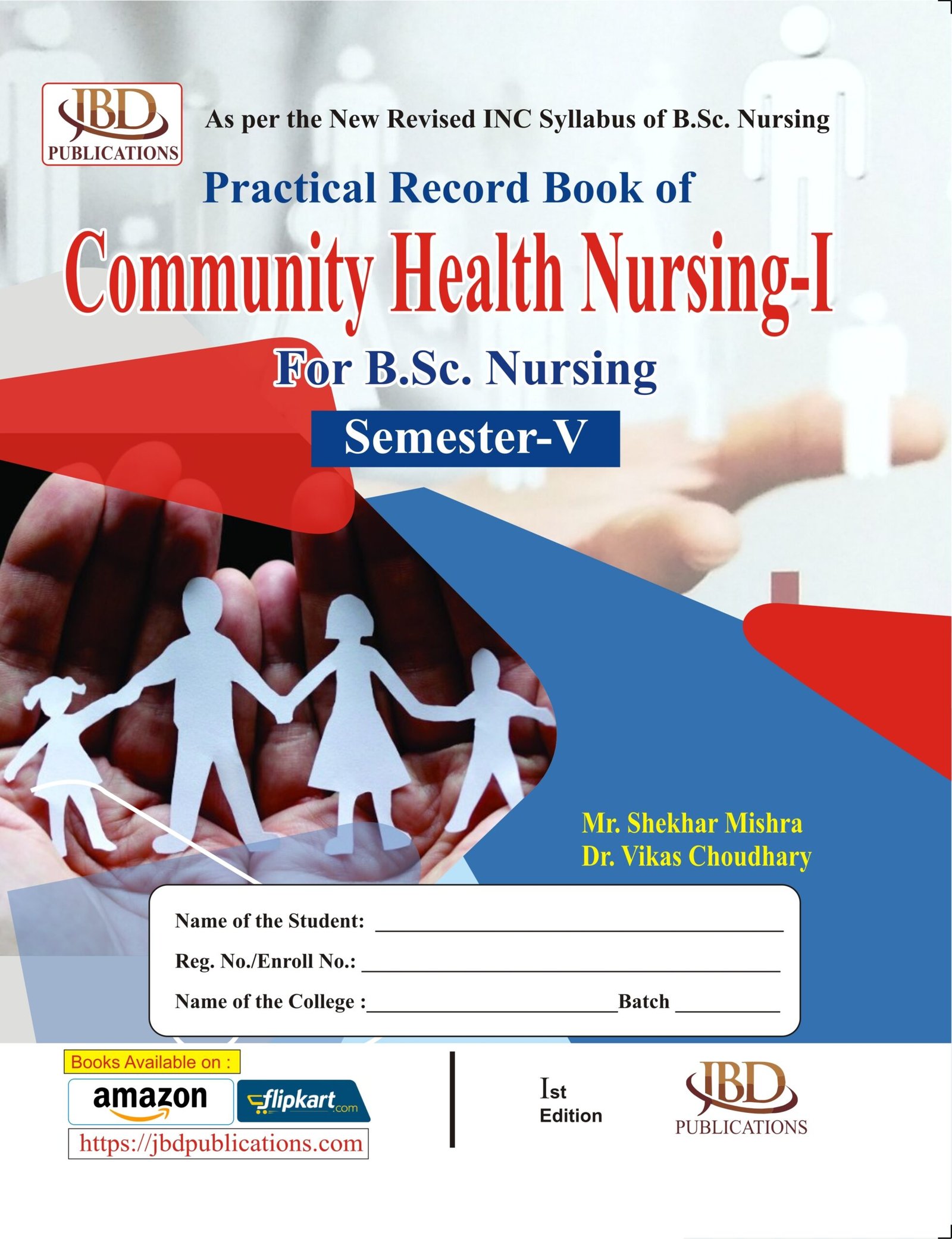 Practical Record book of Community Health Nursing-I Curve - Copy